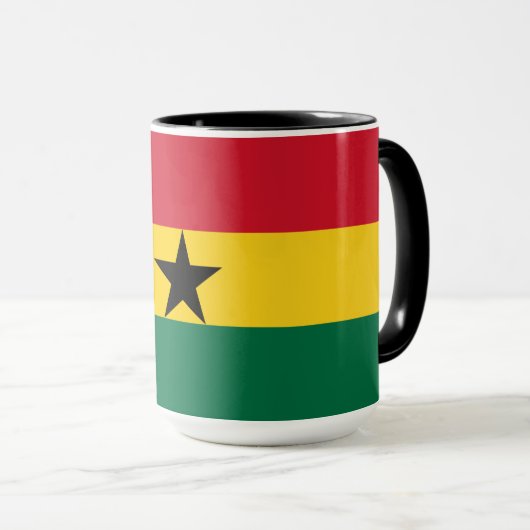 Mug Drapeau du Ghana (Devant droit)