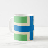Mug Drapeau du Gloucestershire (comté du Royaume-Uni) (Devant gauche)