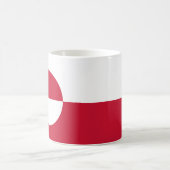 Mug Drapeau du Groenland (Centre)