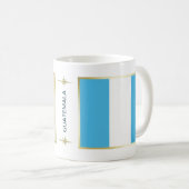 Mug Drapeau du Guatemala + Musique de carte (Devant droit)