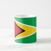 Mug Drapeau du Guyana (Guyana) (Centre)
