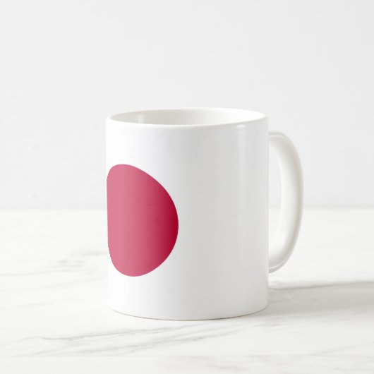 Mug Drapeau du Japon (Devant droit)