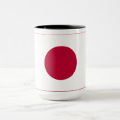Mug Drapeau du Japon : Hinomaru, Nisshōki, Red Rising (Centre)