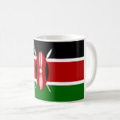 Mug Drapeau du Kenya (Devant droit)