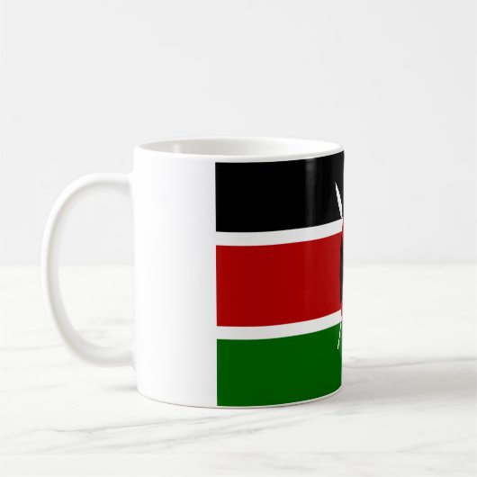 Mug Drapeau du Kenya (Gauche)