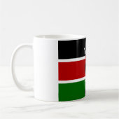 Mug Drapeau du Kenya, Afrique (Gauche)
