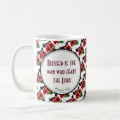 Mug Drapeau du KENYA Joyeuse Fête des Pères Écriture p (Gauche)
