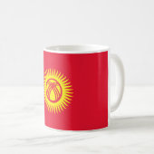 Mug Drapeau du Kirghizistan (Devant droit)