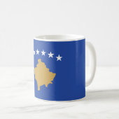 Mug Drapeau du Kosovo (Devant droit)