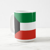 Mug Drapeau du Koweït (Devant gauche)