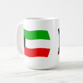 Mug Drapeau du Koweït (Devant gauche)