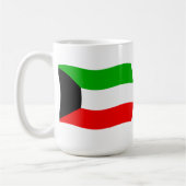 Mug Drapeau du Koweït (Gauche)