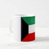 Mug Drapeau du Koweït cool (Devant gauche)