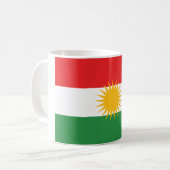 Mug Drapeau du Kurdistan (Devant gauche)