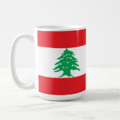 Mug drapeau du Liban (Gauche)