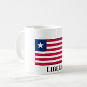 Mug Drapeau du Libéria (Devant gauche)