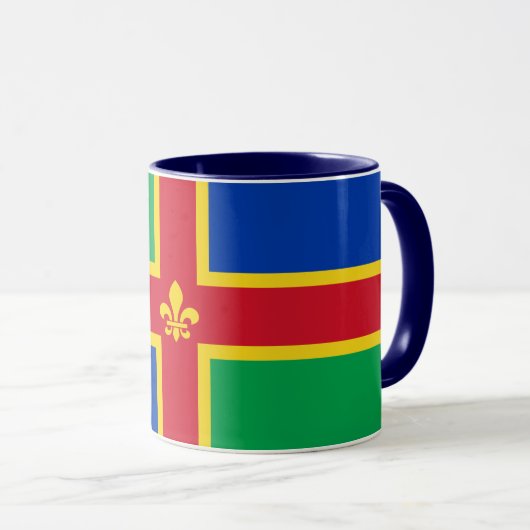 Mug Drapeau du Lincolnshire (Devant droit)