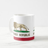 Mug Drapeau du Lion de la République du Maghreb Fierté (Devant gauche)