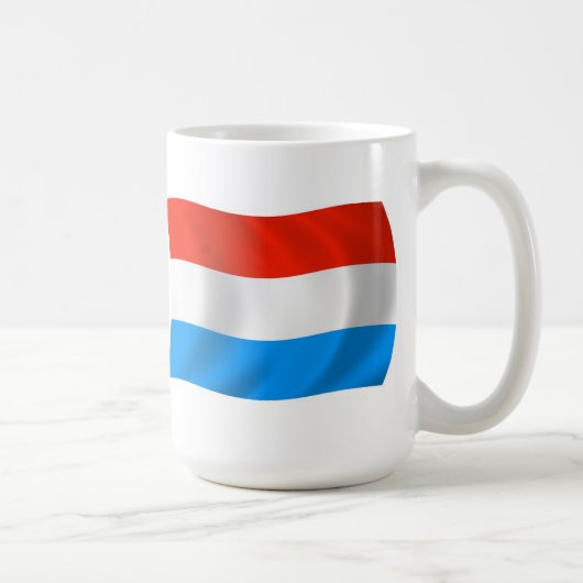 Mug Drapeau du Luxembourg (Droite)