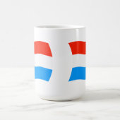 Mug Drapeau du Luxembourg (Centre)