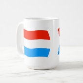 Mug Drapeau du Luxembourg (Devant gauche)