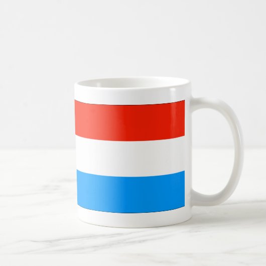 Mug Drapeau du Luxembourg (Droite)