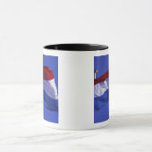 Mug drapeau du Luxembourg RF) (Centre)