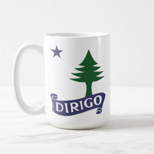 Mug Drapeau du Maine de 1901