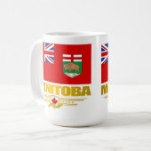 Mug Drapeau du Manitoba (Devant gauche)