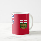 Mug Drapeau du Manitoba (Devant droit)