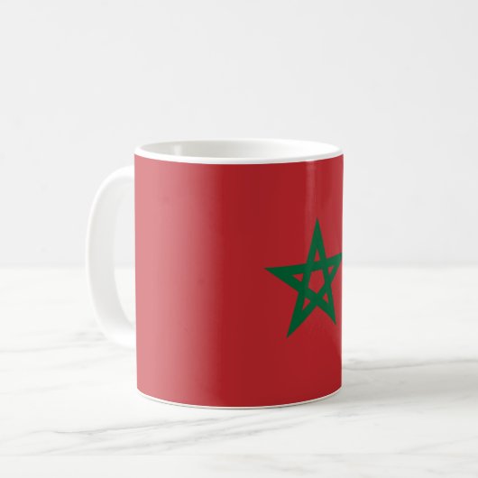 Mug Drapeau du Maroc (Devant gauche)