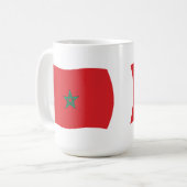 Mug Drapeau du Maroc (Devant gauche)