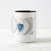 Mug Drapeau du Massachusetts (Devant gauche)