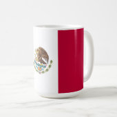 Mug Drapeau du Mexique (Devant droit)