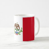 Mug Drapeau du Mexique Drapeau de la République : 1824 (Devant droit)
