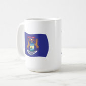 Mug Drapeau du Michigan (Devant gauche)
