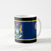 Mug Drapeau du Michigan (Devant droit)