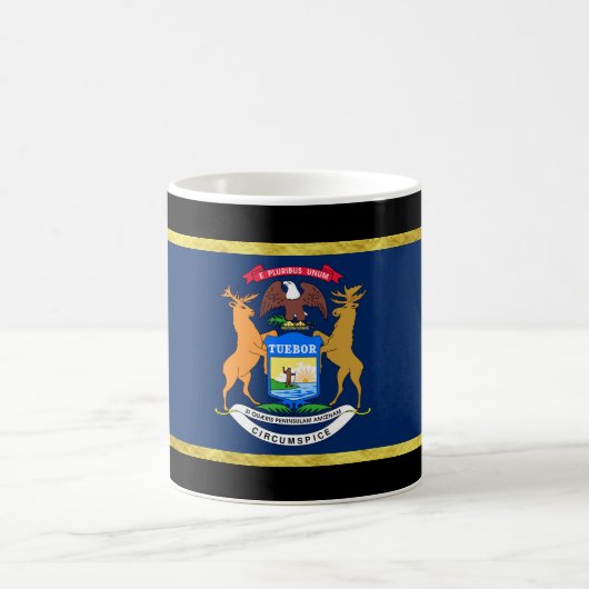 Mug Drapeau du Michigan (Centre)