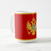 Mug Drapeau du Monténégro (Devant gauche)