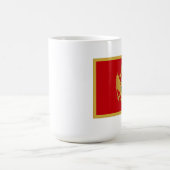 Mug Drapeau du Monténégro (Centre)