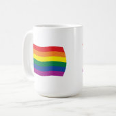 Mug Drapeau du Mouvement Gay Pride (Devant gauche)
