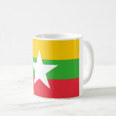 Mug Drapeau du Myanmar (Devant droit)