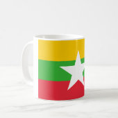 Mug Drapeau du Myanmar (Devant gauche)