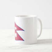 Mug Drapeau du Népal (Devant droit)