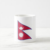 Mug Drapeau du Népal (Centre)