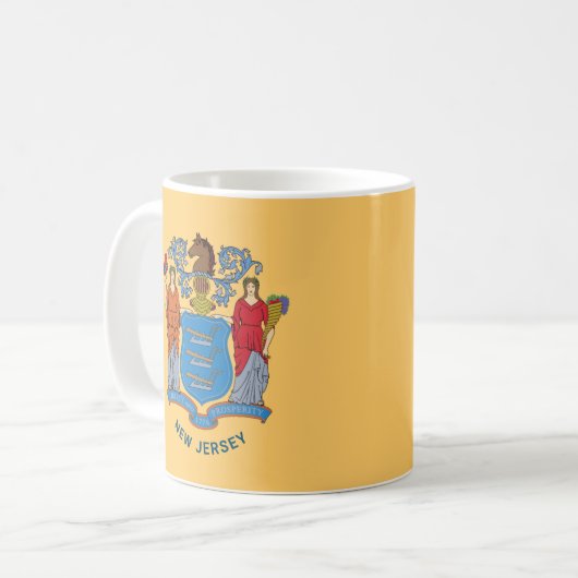 Mug Drapeau du New Jersey (Devant gauche)