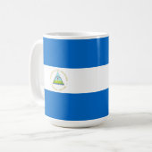 Mug Drapeau du Nicaragua (Devant gauche)