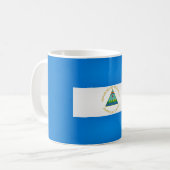 Mug Drapeau du Nicaragua cool (Devant gauche)