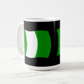 Mug Drapeau du Nigéria (Devant gauche)