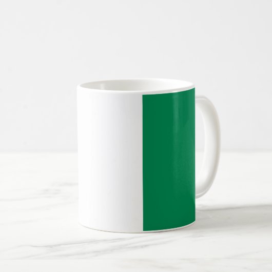 Mug Drapeau du Nigeria (Devant droit)